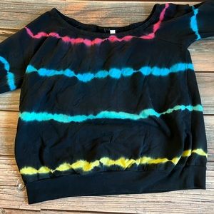 Torrid sz O off the shoulder sweatshirt
